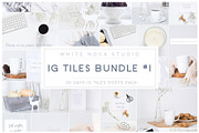 Instagram Tiles Bundle #1, a Social Media Template by Kate Roubin (Thumbnail 1 of 7)