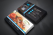 Restaurant Business Card, a Business Card Template by Genereux Art (Thumbnail 3 of 3)