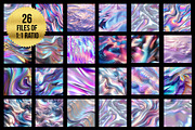 SOCIAL MEDIA PACK Holographic Chrome, a Social Media Template by Lorna London (Thumbnail 2 of 7)