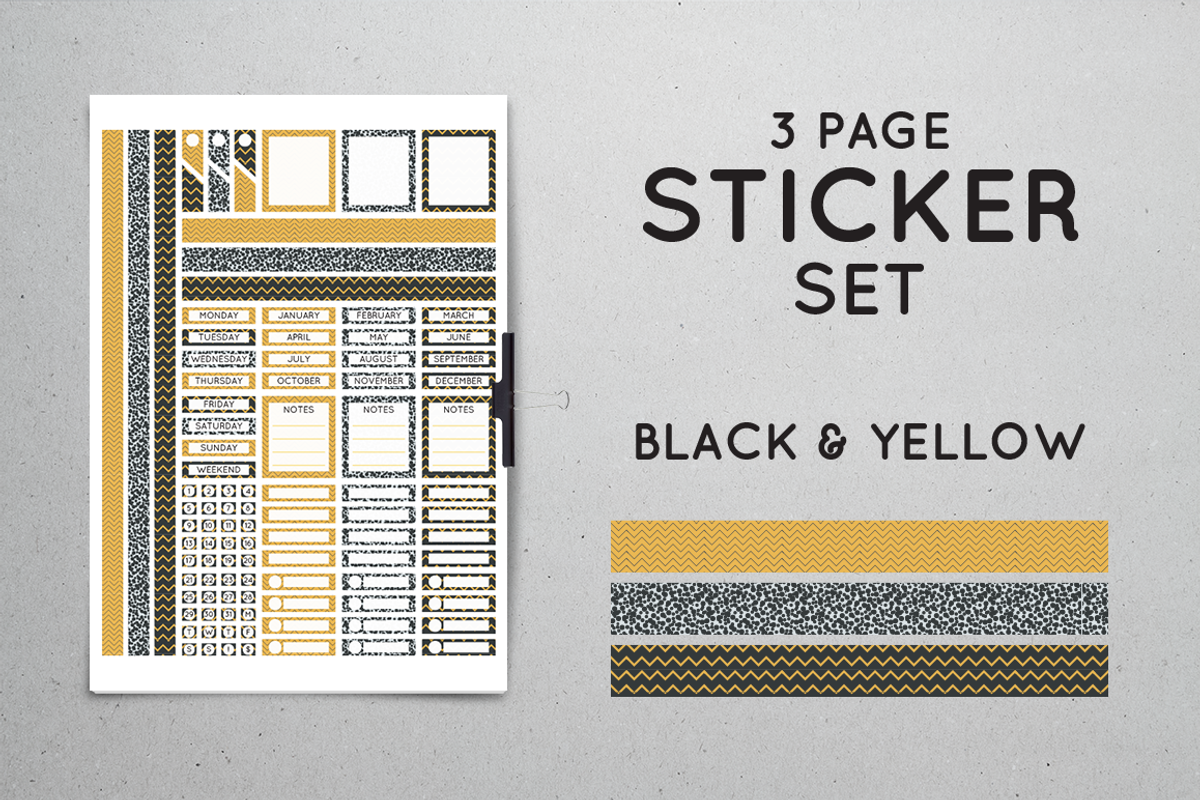 Sticker Set Collection, an Object Graphic by Lacy's Designs (Photo 4 of 8)