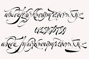 Agustus, a Script Font by Alcode (Thumbnail 13 of 14)
