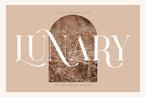 LUNARY Beauty Elegant Serif