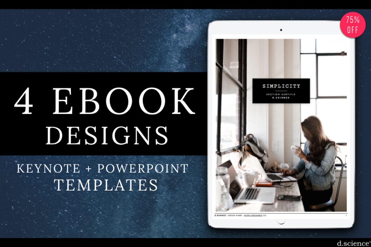 4X Ebook Bundle Templates  | 67% Off, a Magazine Template by Template Monkey @dscience (Photo 2 of 43)