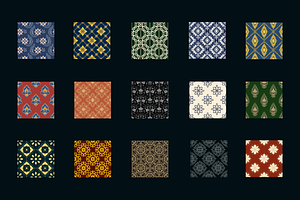 Ethnic Cultural Seamless Pattern