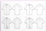 Vector Shirt Design Set, an Illustration by HYDNSTUDIO (Thumbnail 3 of 9)