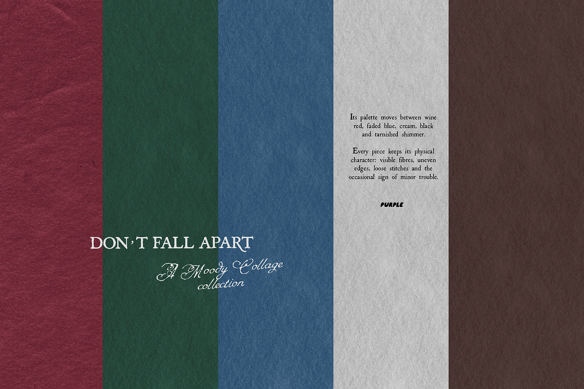 Don't Fall Apart: Moody Collage Kit, an Object Graphic by Purple (Photo 4 of 14)