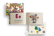 Children’s Alphabet Book of Animals, a Brochure Template by Nina Shaw (Thumbnail 10 of 12)
