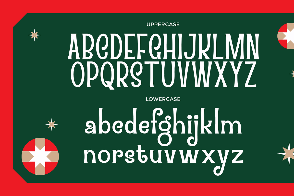 Criemas - Christmas Display Typeface, a Handwritten Font by MaikoHatta (Photo 3 of 8)