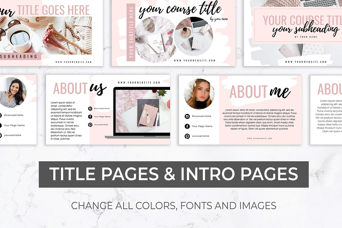 Webinar & Course Slide Deck Template, a Magazine Template by Thirty One Palms Studio (Photo 5 of 10)