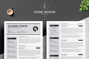 Resume Template, a Resume Template by ResumeInventor (Thumbnail 2 of 6)