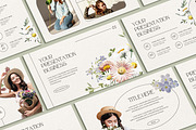 Floral Powerpoint Template, a Presentation Template by SKY CREATION (Thumbnail 1 of 6)