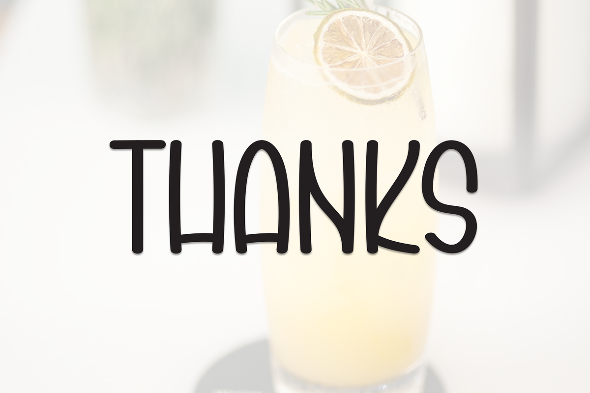 Creamy Lemonade | Script Font, a Script Font by Scratchones (Photo 8 of 8)