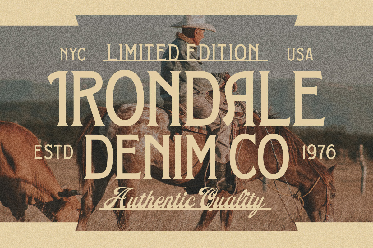 Desire Heaven Vintage Font Duo, a Serif Font by Letterhend Studio (Photo 3 of 9)
