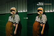 Retro Portrait Lightroom Presets, a Preset Add-On by Presetrain Co. (Thumbnail 6 of 8)