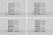 Books Set Mockup - 10 views, a Books & Magazine Mockup by Illusiongraphic (Thumbnail 19 of 21)