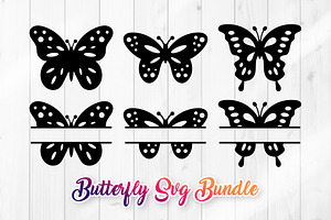 Butterfly Clipart Set