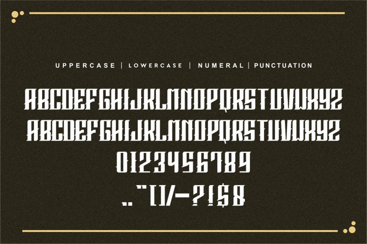 Deazu Geponick Font, a Sans Serif Font by QR Design Studio (Photo 4 of 6)