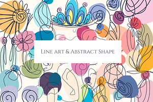 Line Art & Abstract Shapes