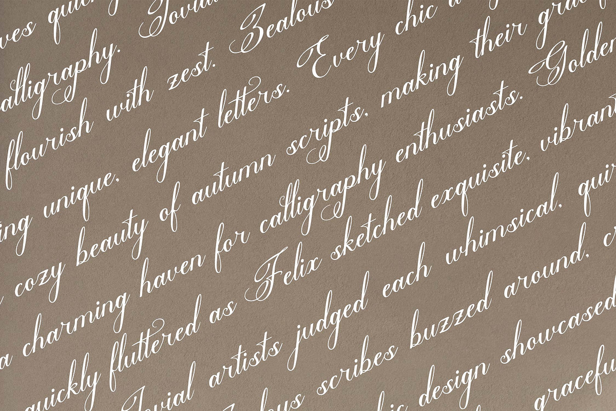 Bittenong Cenduin Modern Calligraphy, a Script Font by Denustudios (Photo 9 of 13)