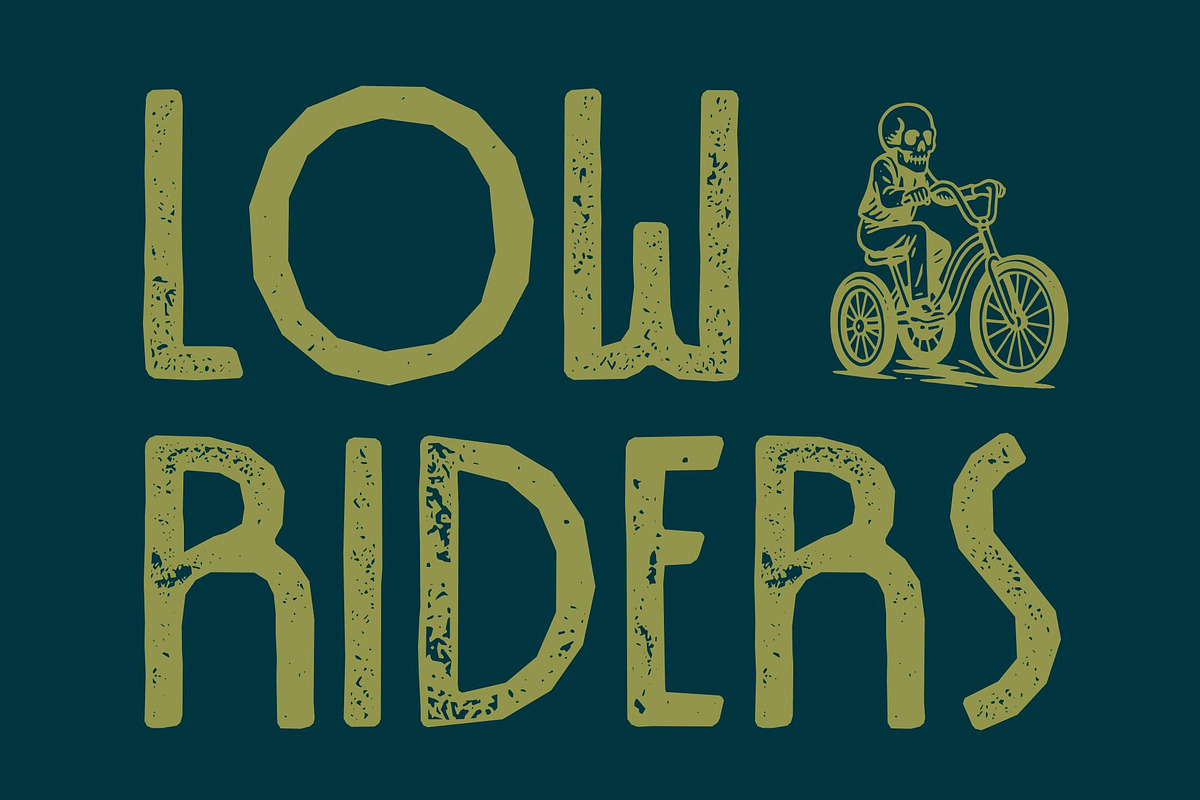 CS Amber Stamp, a Sans Serif Font by Craft Supply Co. (Photo 4 of 8)