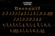 Oolivar Strenya - Gothic Blackletter, a Font by Dhabee (Thumbnail 9 of 15)