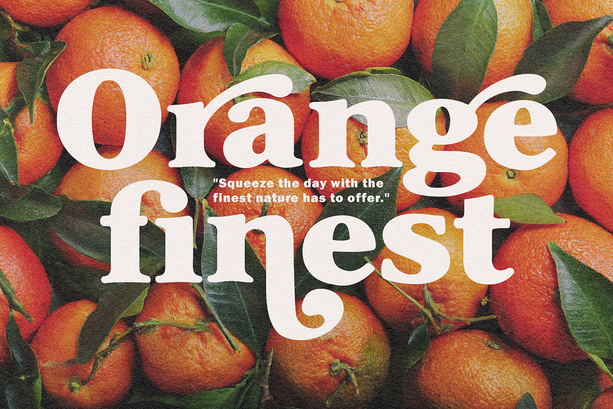 Chorepo Casual Serif Display Font, a Serif Font by Maulana Creative (Photo 4 of 7)