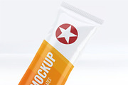 Stick Sachet Mock-Up, a Product Mockup by DesignRushMarket (Thumbnail 4 of 8)