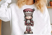 Whimsical Christmas Nutcracker PNG, an Illustration by SinaCreation (Thumbnail 6 of 7)