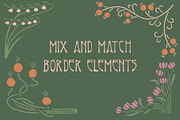 Art Nouveau Graphics Set, an Object Graphic by Liz Kohler Brown (Thumbnail 7 of 27)