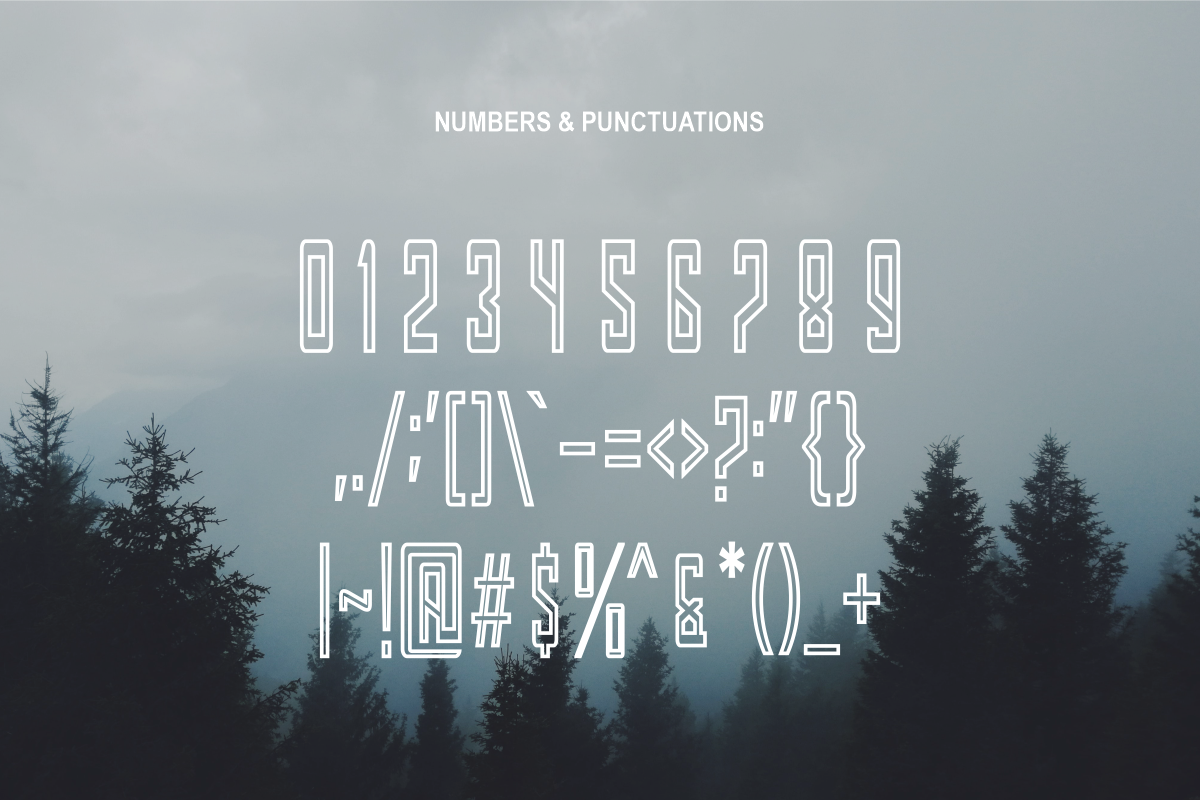 GorjandaLine, a Font by puji_hartono (Photo 3 of 5)