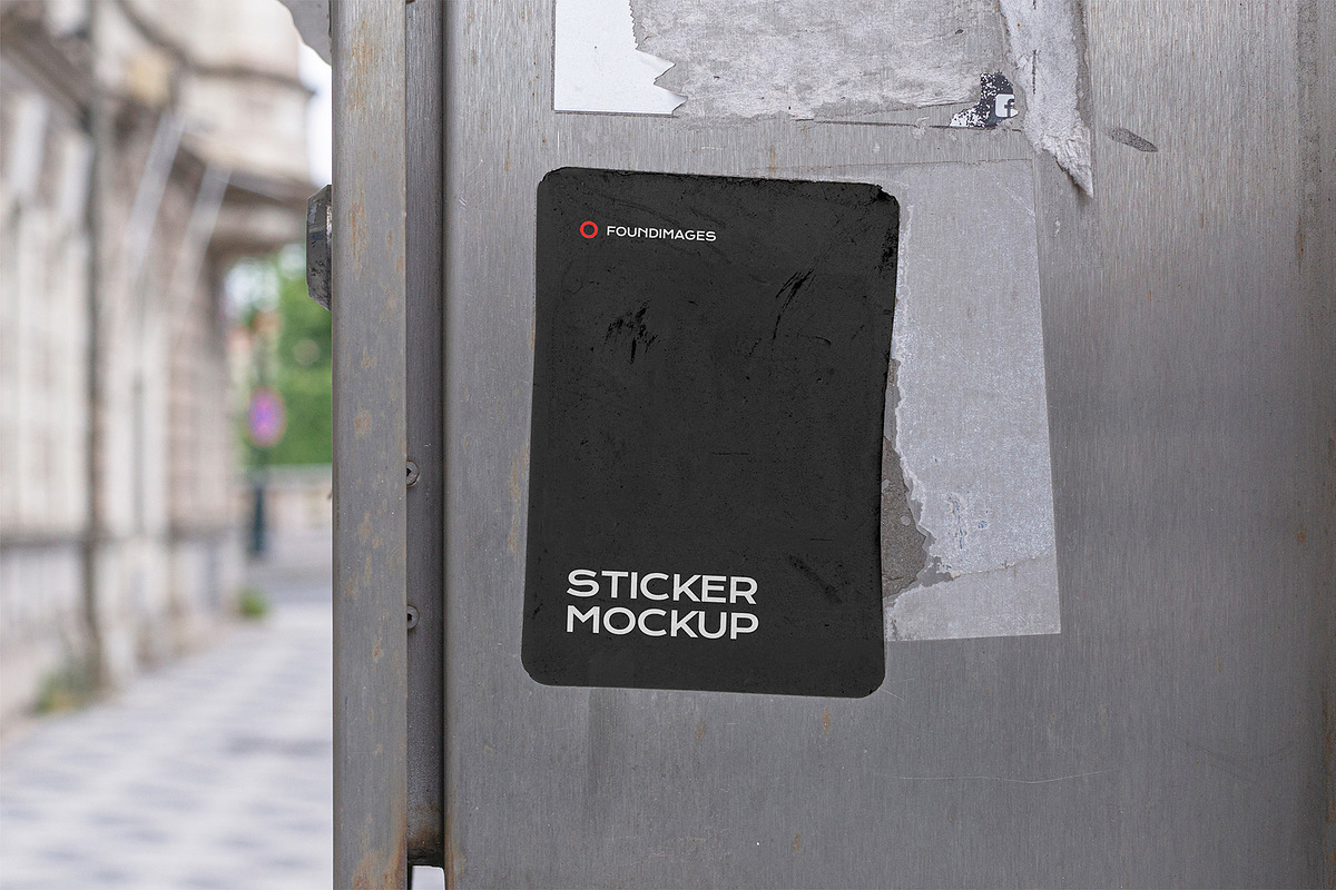 47 sticker mockup bundle vol 2, a Product Mockup by FoundImages (Photo 11 of 50)