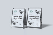 Sign Board Mockup, a Mockup by NyakBiett (Thumbnail 3 of 5)