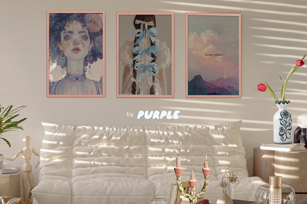 150 Coquette Prints, a Background Graphic by Purple (Photo 5 of 11)