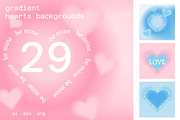 Aura Heart Gradient posters Vector, a Decorative Illustration by MariiaVD (Thumbnail 1 of 4)