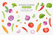 Veggies Illustrations, a Food Illustration by StudioPhoto (Thumbnail 3 of 10)