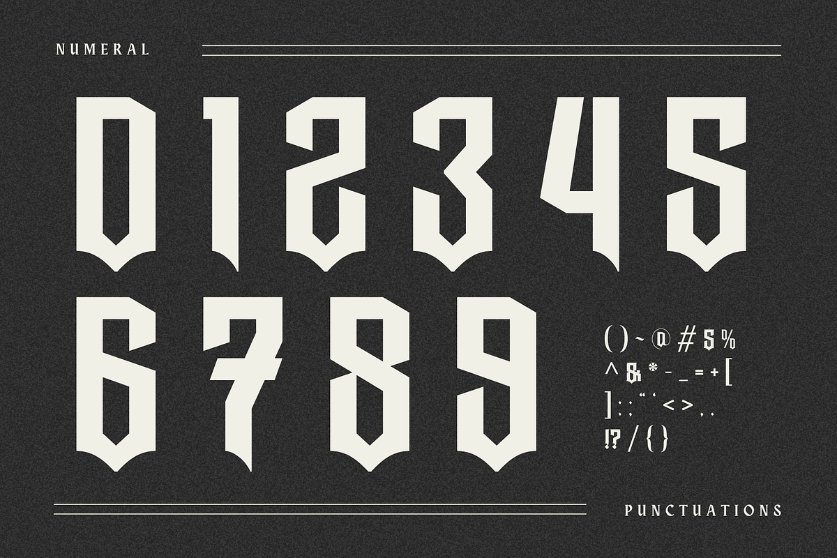 Graen Metal - Branding Logo Font, a Blackletter Font by Nirmana Visual (Photo 7 of 16)
