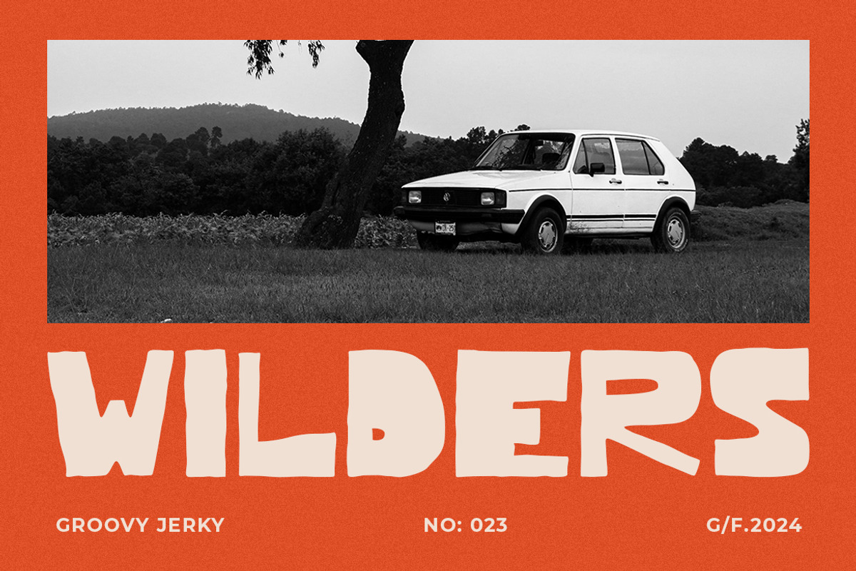Groovy Jerky Organic Handdrawn Font, a Handwritten Font by GroovyFontCo (Photo 5 of 8)