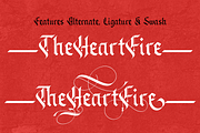 Grudge – Gothic Blackletter Typeface, a Blackletter Font by Almarkhatype (Thumbnail 8 of 15)