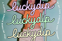 Luckydip Smooth Script Font