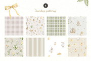 Happy Easter. Watercolor clipart, an Animal Illustration by Kreker Kate (Thumbnail 7 of 10)