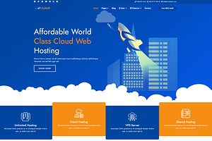 AT Cloud Onepage WordPress Theme