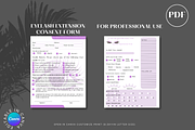 Aesthetician Business Forms Bundle, a Stationery Template by Prodesign (Thumbnail 7 of 15)