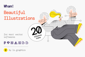 Wham! Illustration Kit