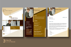 Resume Template - Interior Designer