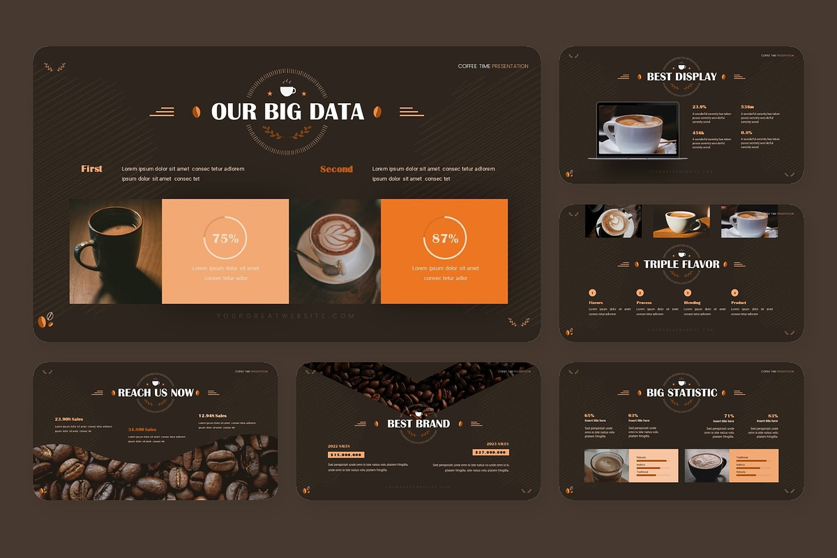 Coffee Taste Keynote, a Presentation Template by NecrolitSlide (Photo 4 of 10)