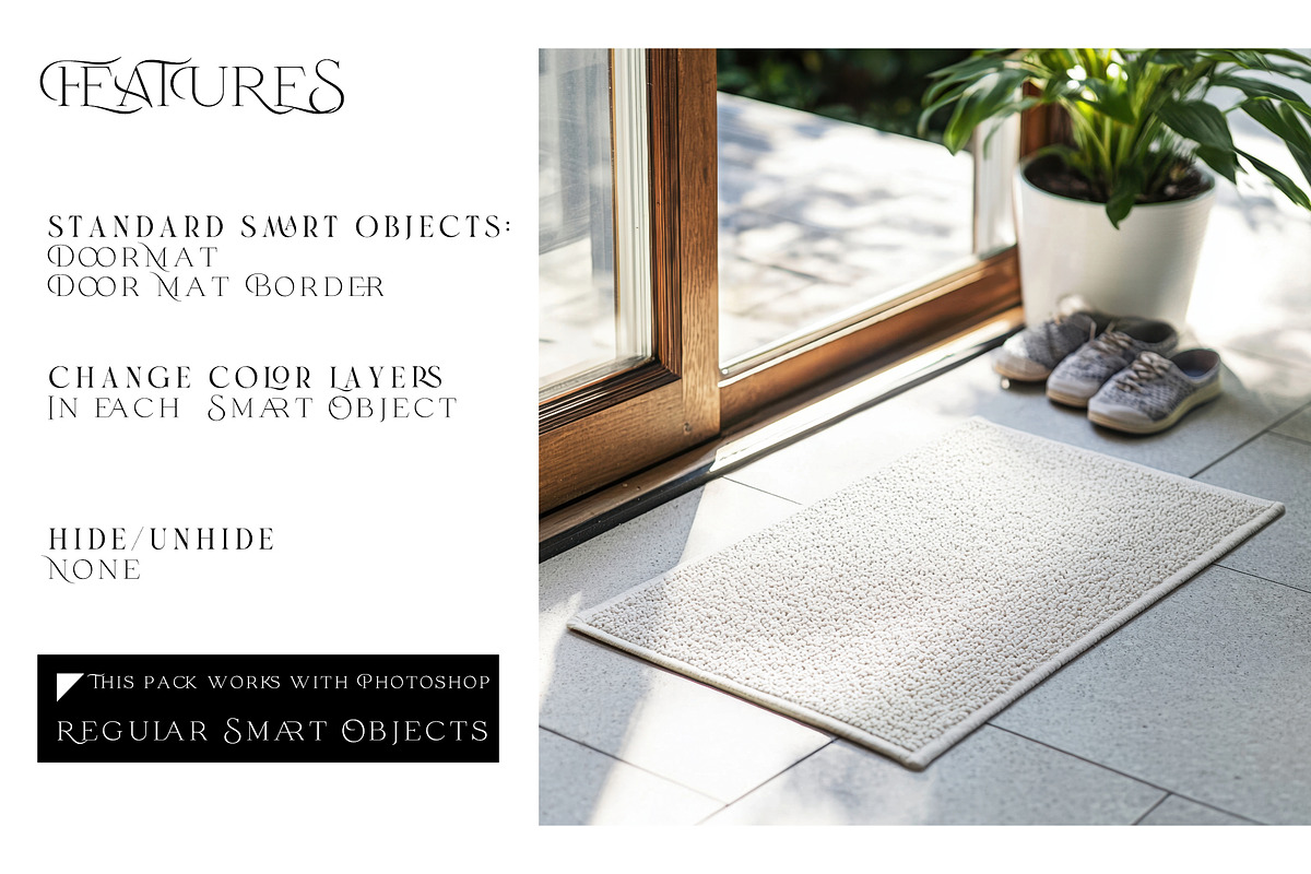Door Mat Mockups, a Product Mockup by mock-ups (Photo 2 of 7)