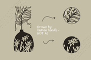224 POTTERY CLIPART - HAND DRAWN, an Object Illustration by JuDesign (Thumbnail 22 of 25)