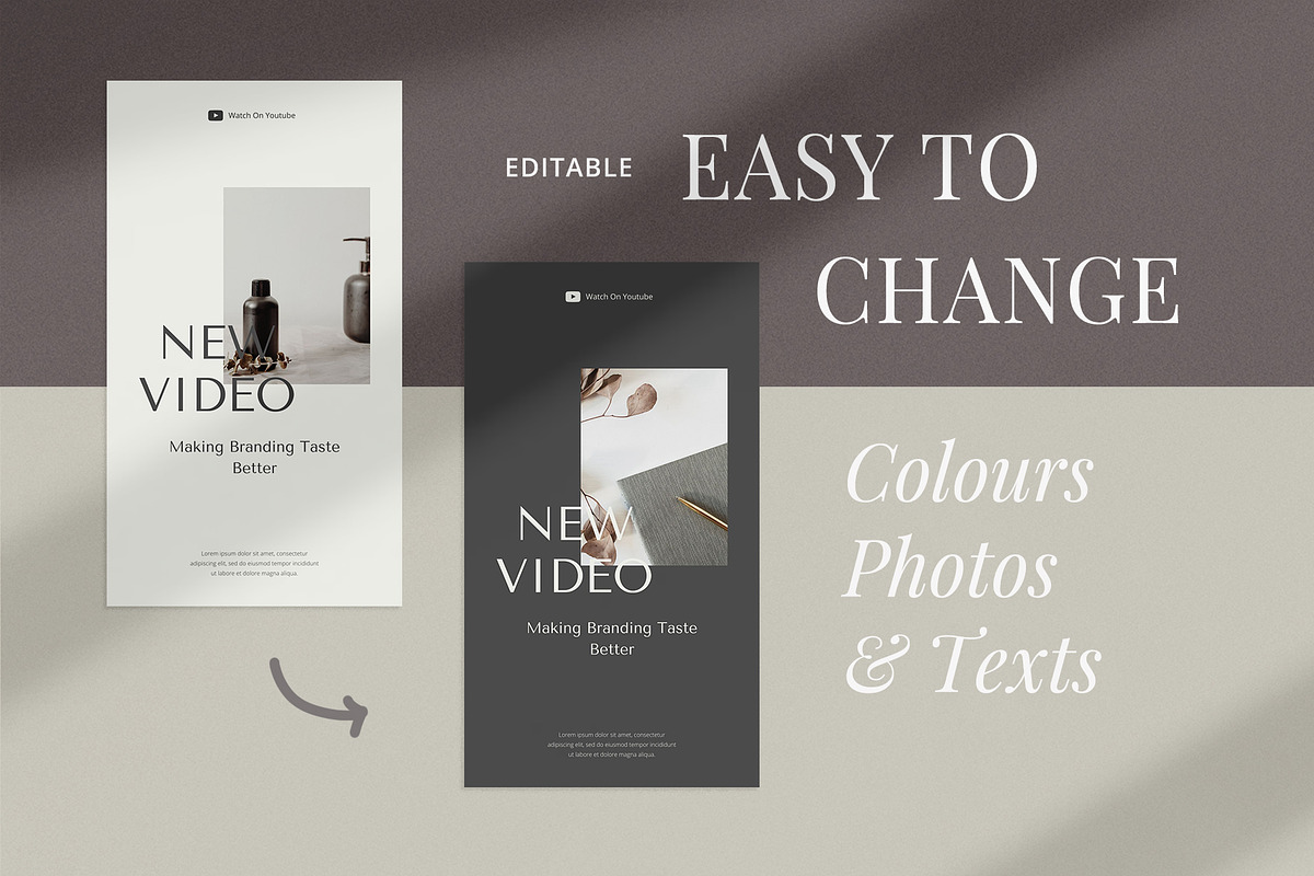 Influencer Instagram Pack | PS CANVA, a Social Media Template by Visuel Colonie® (Photo 3 of 18)
