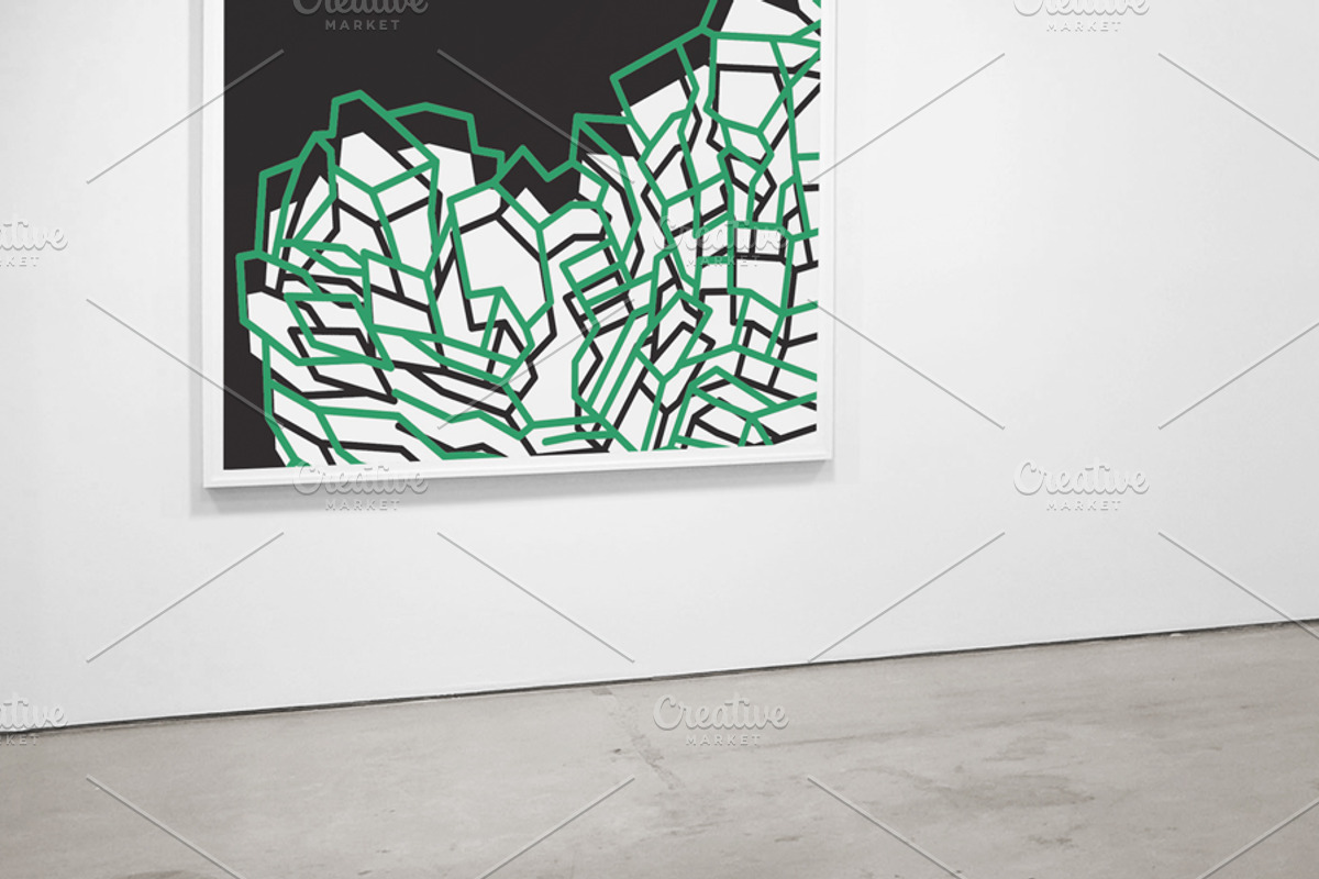 Gallery Exhibition Mockup - 04, a Print Template by Formelier (Photo 2 of 4)