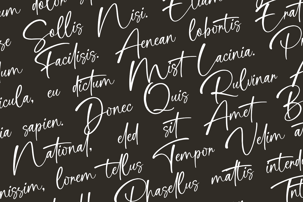 Cathelink a Handwritten Font, a Handwritten Font by Basnistudio (Photo 5 of 12)
